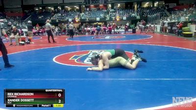 5A-175 lbs Quarterfinal - Rex Richardson, Calhoun vs Xander Dossett, Ola