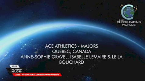 ACE Athletics - MAJORS [2026 L7 International Open Coed Non Tumbling Semis] 2026 The Cheerleading Worlds