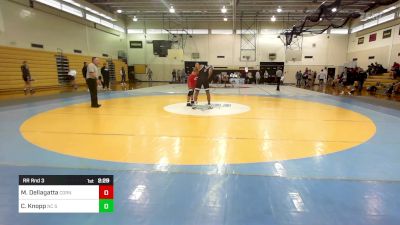 197B lbs Rr Rnd 3 - Michael Dellagatta, Cornell vs Christian Knopp, NC State