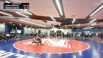 150-157 lbs Round 1 - Brakken Johnston, Sublime Wrestling Academy vs Gabriel Archuleta, Pocatello Grapplers Wrestling Club