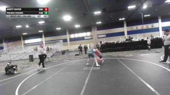 126 lbs 2nd Place - Brett Bates, Dominate WC vs Paliku Chang, Flow Academy HI