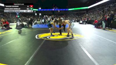 190 lbs Consi Of 16 #2 - Mason Savidan, St. John Bosco (SS) vs Akhilleus Ornelas, Bullard (CS)