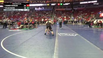 3A-157 lbs Cons. Round 2 - Conner Wandler, Linn-Mar vs Rylan Hilton, Indianola