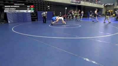 171 lbs Consi Of 8 #1 - Mason Rothrock, Slateington vs Aiden Overly, New Florence