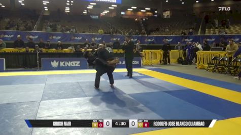Rodolfo-Jose Blanco Quiambao vs Girish Nair 2026 Pan Jiu Jitsu IBJJF Championship