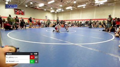 80 lbs Rr Rnd 5 - Raiden Johns, Powerhouse Elite 9u vs Wes Nickell, Cowboy Elite Black