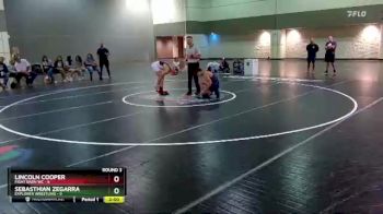 126 lbs Round 3 (16 Team) - Lincoln Cooper, Fight Barn WC vs Sebasthian Zegarra, Explorer Wrestling