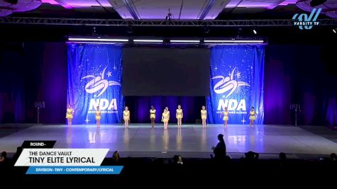 The Dance Vault - Tiny Elite Lyrical [2025 Tiny - Contemporary/Lyrical] 2025 NDA All-Star National Championship