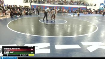 120 lbs Cons. Round 1 - Kaden Bunderson, Pocatello vs Caleb Baum, Hanford