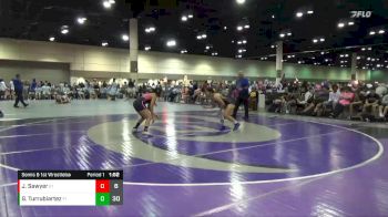 130 lbs Semis & 1st Wrestleback (8 Team) - Genesis Turrubiartez, CLAW vs Jasmin Sawyer, Charlie`s Angels-FL Blk