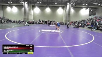 190 lbs Cons. Round 4 - Ellie Baska, Paola HS vs Kendall Angelo, Oak Park