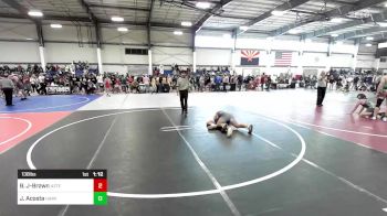 138 lbs Round Of 32 - Brayden Johnson-Brown, Aztec WC vs Jesse Acosta, Hamilton