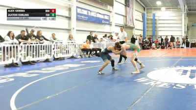 113 lbs Rr Rnd 1 - Alex Gemma, Iron Faith Gold - HSB vs Jaxton Kimling, Flint Tropics - HSB
