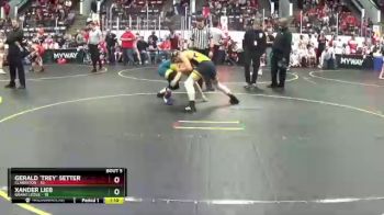 140 lbs Semis & 1st Wrestleback (8 Team) - Xander Lieb, Grand Ledge vs Gerald `Trey` Setter, Clarkston