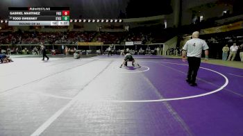 125 lbs Round Of 64 - Gabriel Martinez, Fresno State vs Todd Sweeney, Springfield Tech