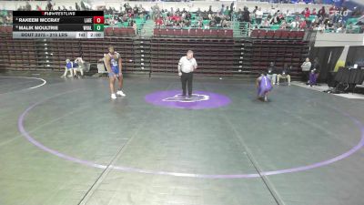 215 lbs 3rd Place - Malik Moultrie, Whale Branch vs RaKeem McCray, Lake City