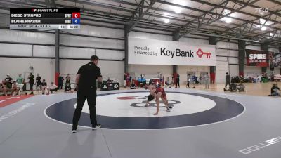 61 kg Champ. Round 1 - Diego Stropko, Spire RTC vs Blaine Frazier, Indiana RTC