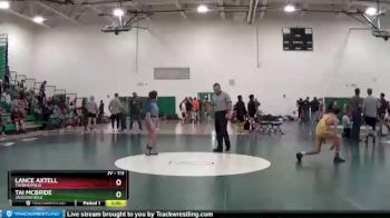 113 lbs Champ. Round 1 - Lance Axtell, Thermopolis vs Tai Mcbride, Jackson Hole