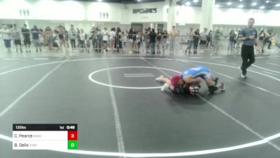 130 lbs 3rd Place - Chloe Pearce, Rancho Bernardo WC vs Bryleigh Delis, Threshold WC