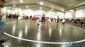 55 lbs Consi Of 8 #1 - Captain Bay, Collinsville Cardinal Youth Wrestling vs Kash Redditt, Team Nomad