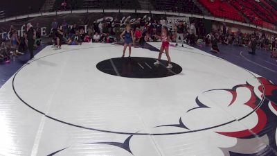 87 lbs Te'lia Grove, Hawaii 14U Girls vs Bella Kunzler, Idaho 14U Girls