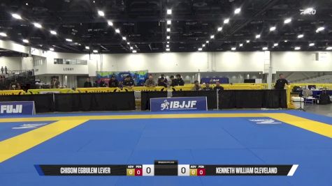Kenneth William Cleveland vs Chisom Egbulem Lever 2025 World IBJJF Jiu-Jitsu No-Gi Championship