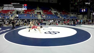 157 lbs Cons. Rd Of 64 - Caden Deines, CO vs Samuel Zanton, WI