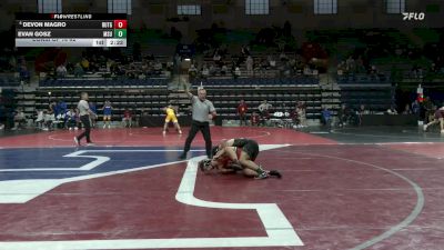 149 lbs Consi Of 16 #2 - Devon Magro, Rutgers vs Evan Gosz, Michigan State