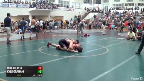 182 Round of 16 - Jake McTyre, South Paulding vs Kyle Graham, Jcchs