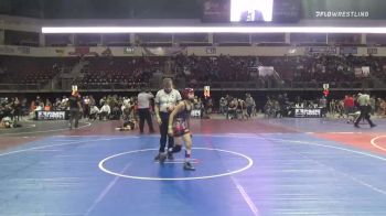 90 lbs Consi Of 8 #1 - Maxwell Trostle, Rebel Wrestling Club vs Elias Gurule, 505 WC