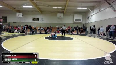 89 lbs Cons. Round 4 - Forest Dull, SVMS vs Phillip Green, Alta Sierra