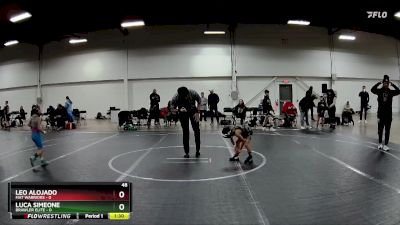 52 lbs Round 1 (4 Team) - Cael Vermeulen, Mat Warriors vs Noah Reino, Brawler Elite