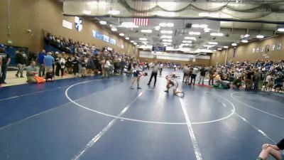 130 lbs Quarterfinal - Nathan Wells, Top Of Utah vs Lincoln Eure, Charger Wrestling Club