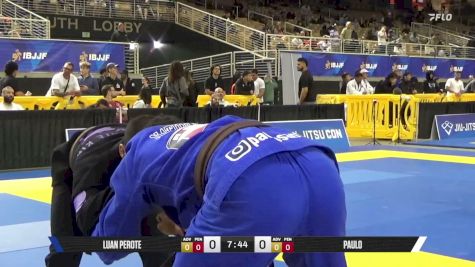 LUAN PEROTE vs PAULO 2026 Pan Jiu Jitsu IBJJF Championship