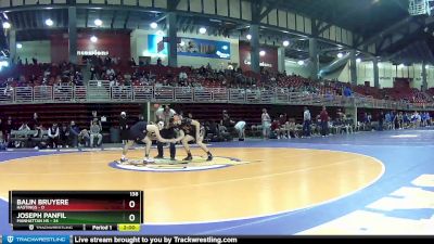 138 lbs Round 2 (4 Team) - Balin Bruyere, Hastings vs Joseph Panfil, Manhattan HS