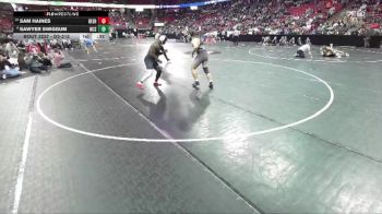 D3-215 lbs 5th Place Match - Sawyer Swiggum, North Crawford/Seneca vs Sam Haines, Deerfield