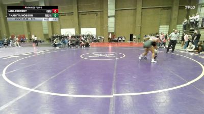 170 lbs Cons. Round 7 - Kamiya Hobson, Millard South vs Jadi Asberry, Owasso