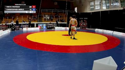 57kg Round 2 - Treye Trotman, London-Western Wrestling Club vs Christopher Merlo, C.L.I.C
