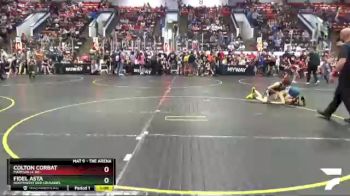 85 lbs Champ. Round 1 - Colton Corbat, Marysville WC vs Fidel Asta, Northwest Red Crushers