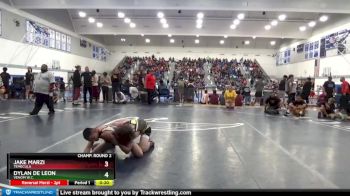 120 lbs Champ. Round 2 - Dylan De Leon, Venom W.C. vs Jake Marzi, Temecula