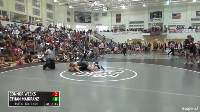132 Consi of 16 #1 - Connor Weeks, Level Up Wrestling Center vs Ethan ...