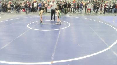 66 lbs Semifinal - Easton Emigh, Top Fuelers WC vs Elijah Harmon, Greenwave Youth WC