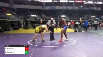 218 lbs Prelims - Tre'Von Williams, Rayne Wrestling vs Cooper Boyles, Jackson County Wrestling Club