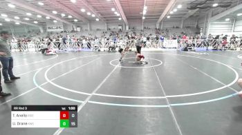 65 lbs Rr Rnd 3 - Tucker Anello, Ride Out Wrestling Club Blue vs Uriah Drane, Kraken