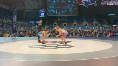 100 lbs Champ. Rd Of 32 - Ryan Johnson, NC vs Bennett Wachter, OH