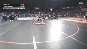 4A/3A/2A/1A Girls 100 Quarterfinal - Eilie May, La Grande Girls vs Eden Ridgley, Harrisburg Girls