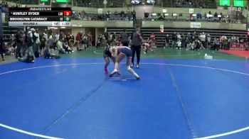 120 lbs Round 4 - Huntley Ryder, LAW vs Brooklynn Cataract, Chippewa Elite