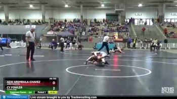 AA 152 lbs Cons. Round 1 - Cy Fowler, Cleveland vs Azai Aremdula-chavez, John Overton