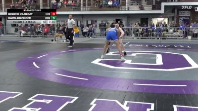 149 lbs Round 1 (4 Team) - Owen Adlfinger, Cornell College vs Quentin Vilmenay, Luther