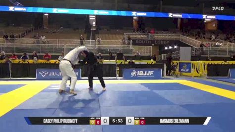 Rasmus Erlemann vs Casey Philip Rubinoff 2025 Pan Jiu Jitsu IBJJF Championship
